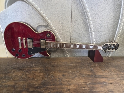 Epiphone les paul custom plus wine red