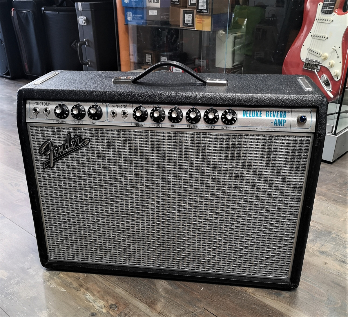 68 Custom Deluxe Reverb Ampli guitare électrique combo Fender